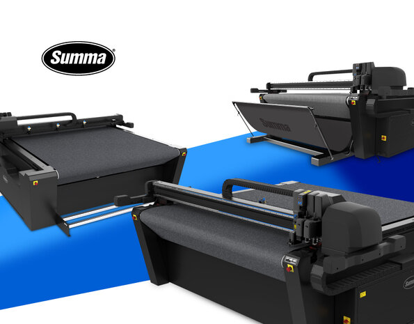 Summa L3214, grootformaat textiel-lasersnijmachine