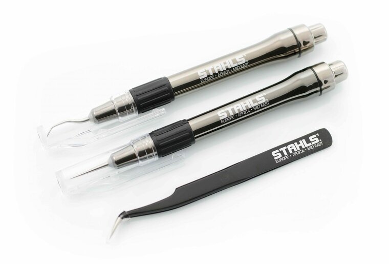 Set van precisietools met ingebouwd licht