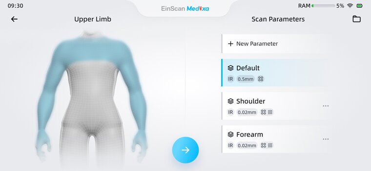 Shining Einscan Medixa