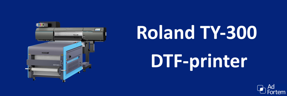 De nieuwe Roland TY-300 DTF-printer