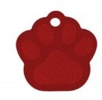 Medal C Large paw /10pcs