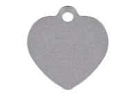 Medal E Large Heart /10pcs